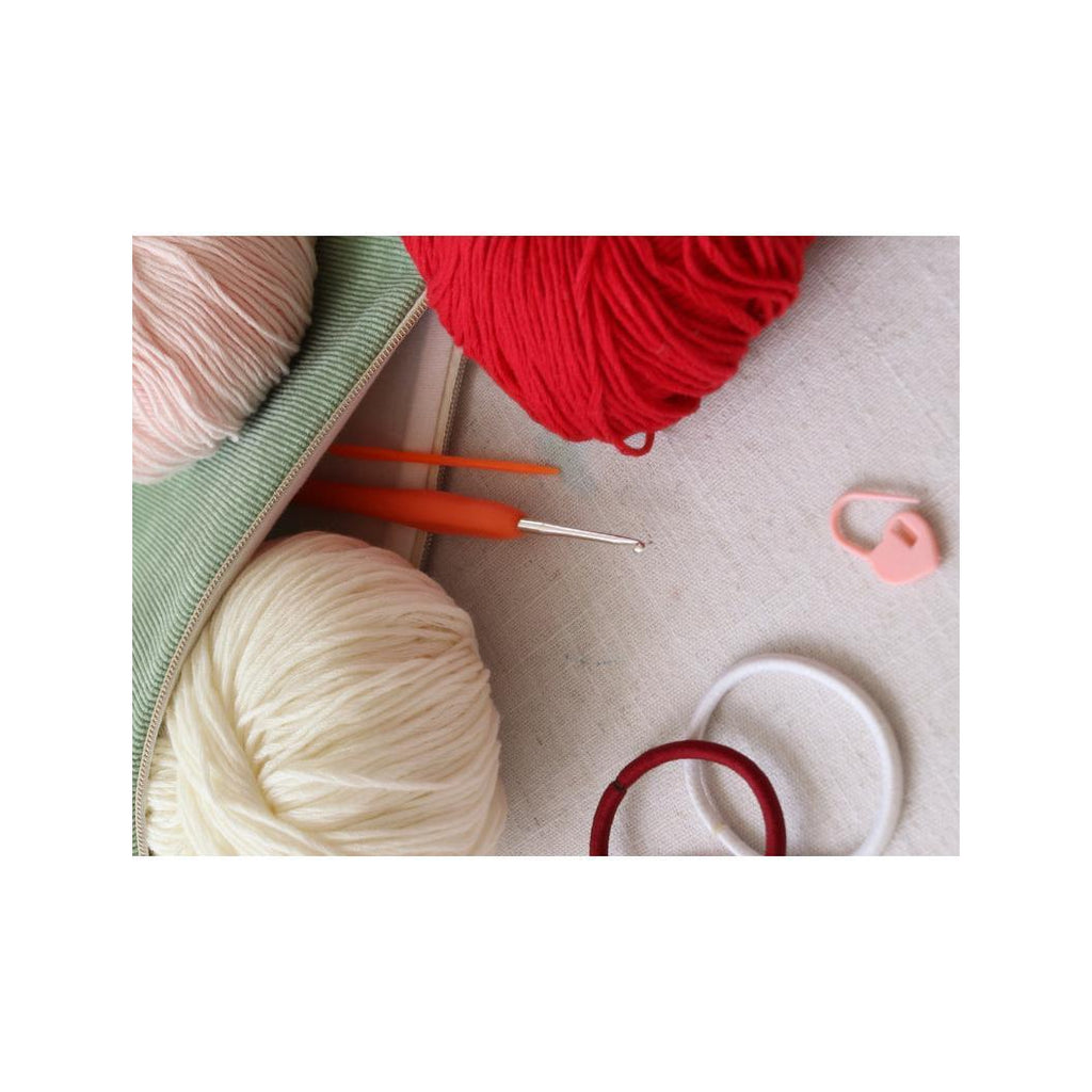 Kit Diy Mercerie - Mes Chouchous En Crochet - Sorbet