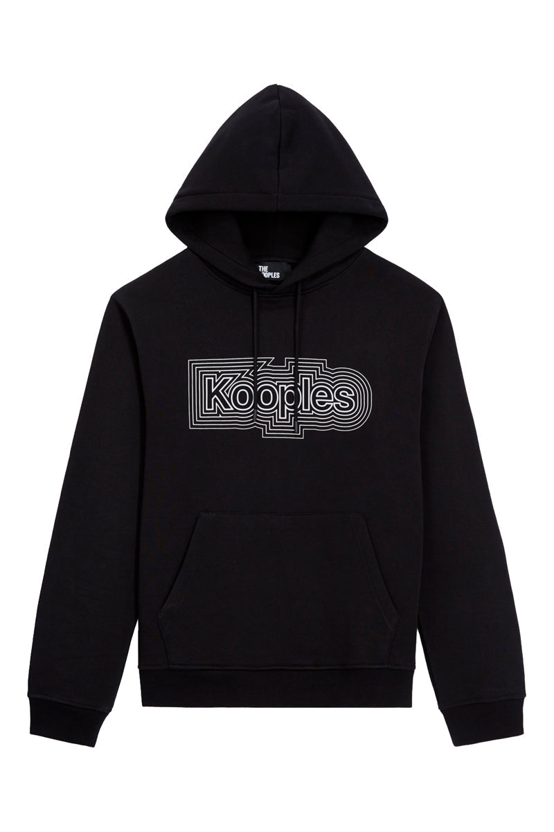 The Kooples - Sweatshirt Sérigraphié Noir - Homme
