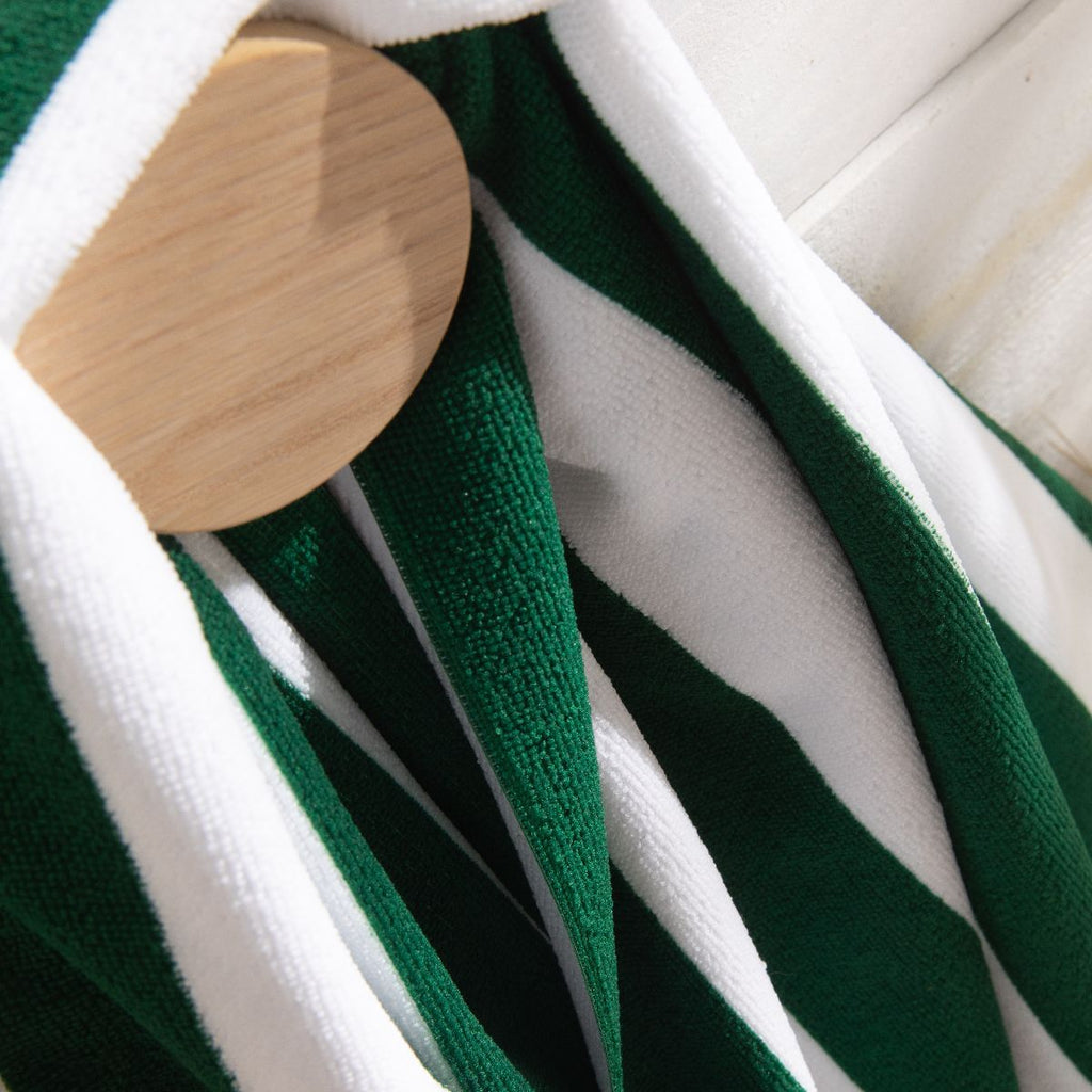 Summer Stripe - Serviette De Plage - Jaune