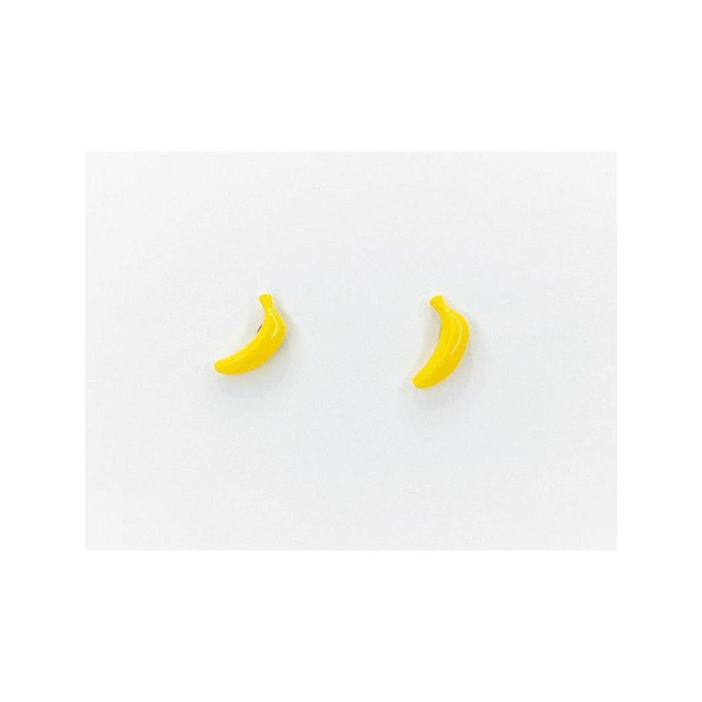 Boucles D'Oreilles En Porcelaine Banane - La Petite Epicerie