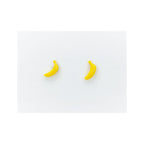Boucles D'Oreilles En Porcelaine Banane - La Petite Epicerie