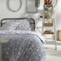 Charme - Parure De Lit Capucine - Gris