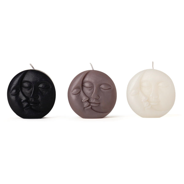 Lot De 3 Bougies Sun & Moon