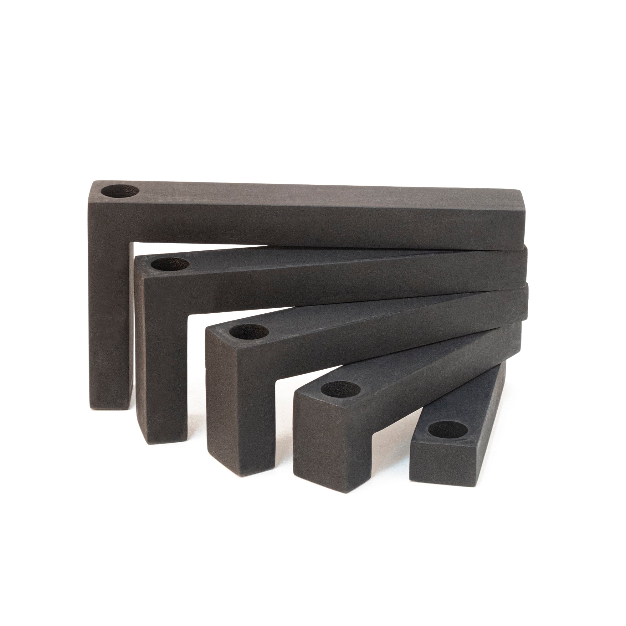 Porte-Bougies Multiple Noir