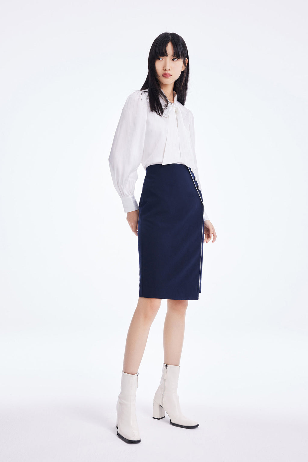 Lily - Chemise - Blanche