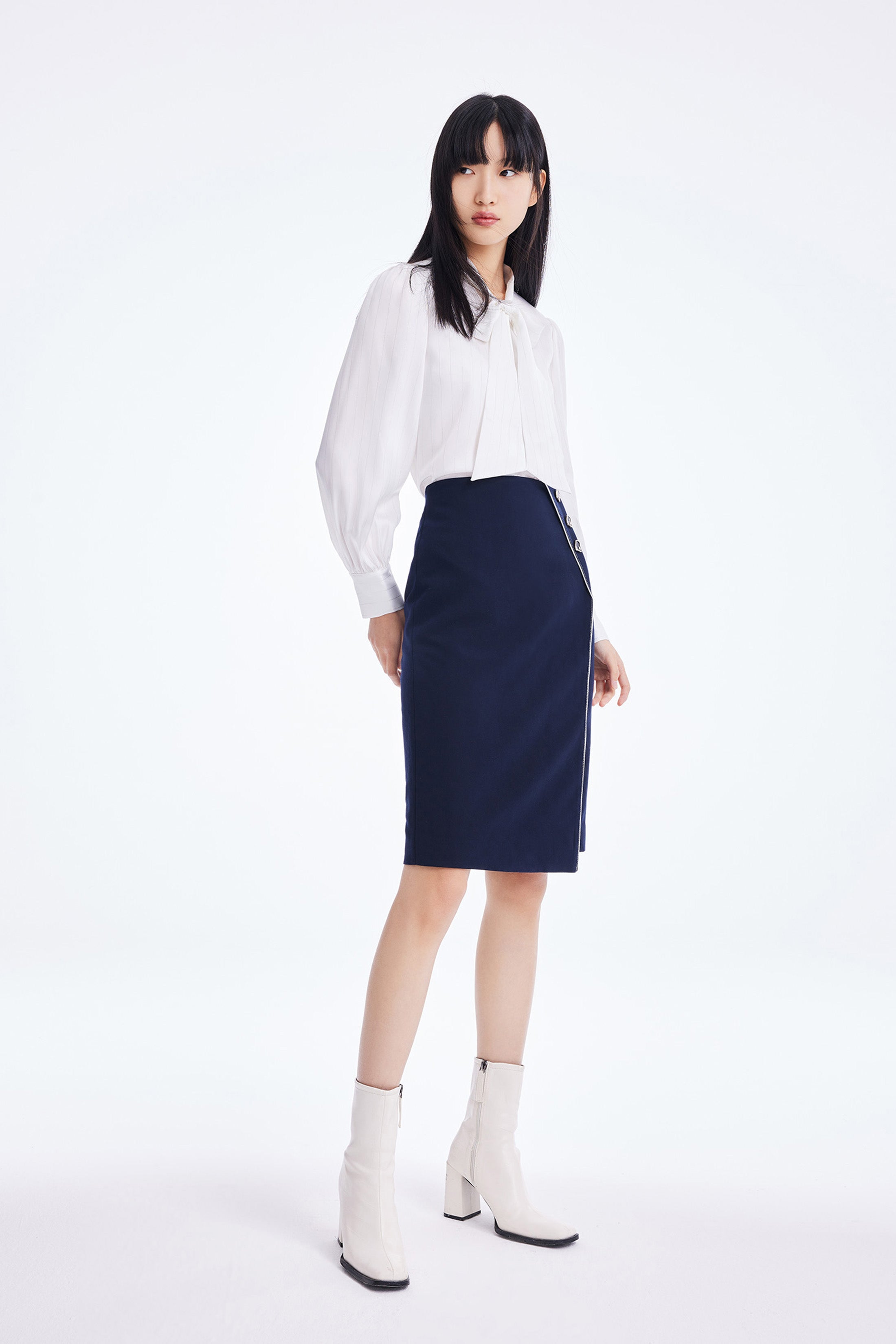 Lily - Chemise - Blanche