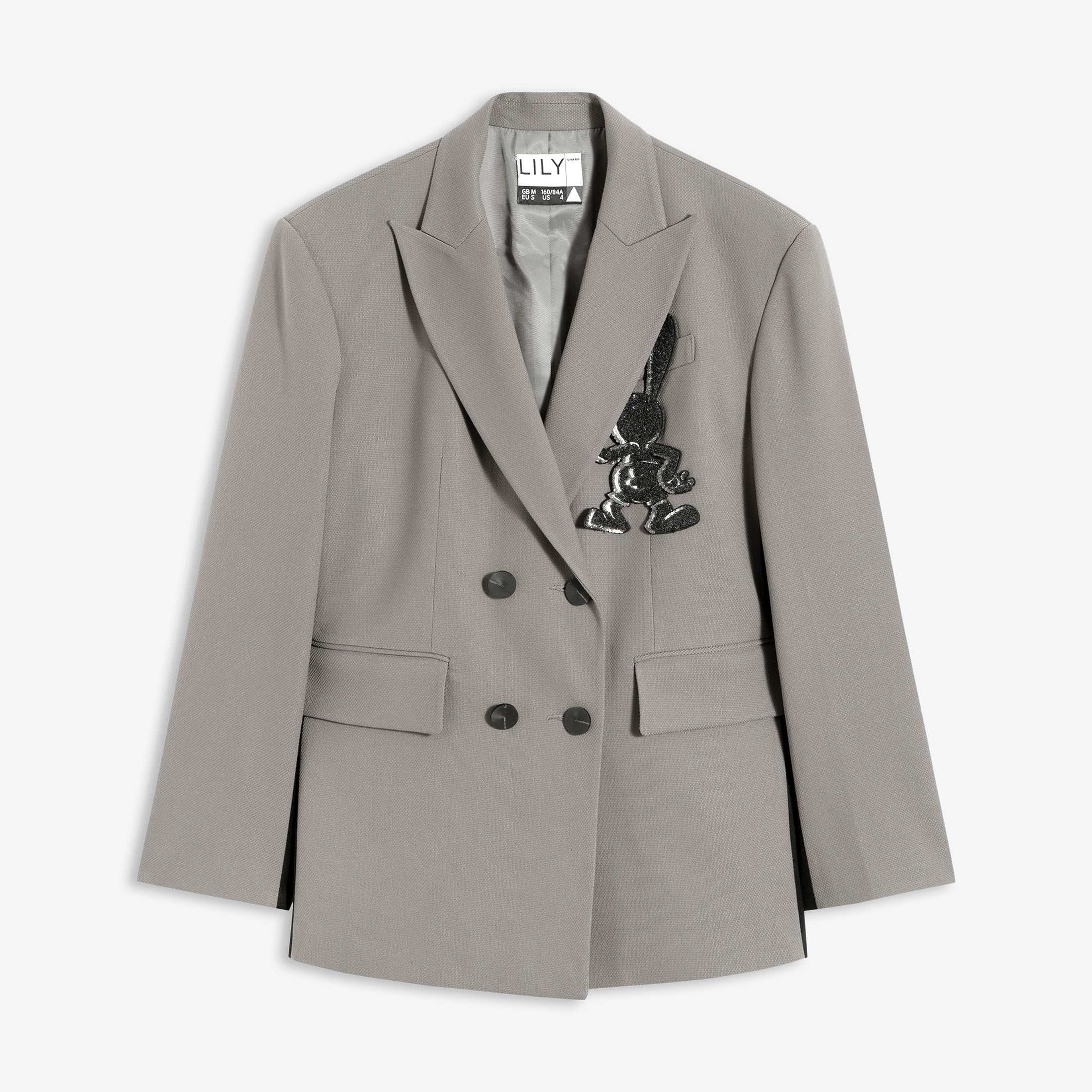 Lily - Blazer - Gris Moyen