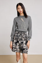 Lily - Pull - Gris Moyen