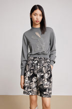 Lily - Pull - Gris Moyen