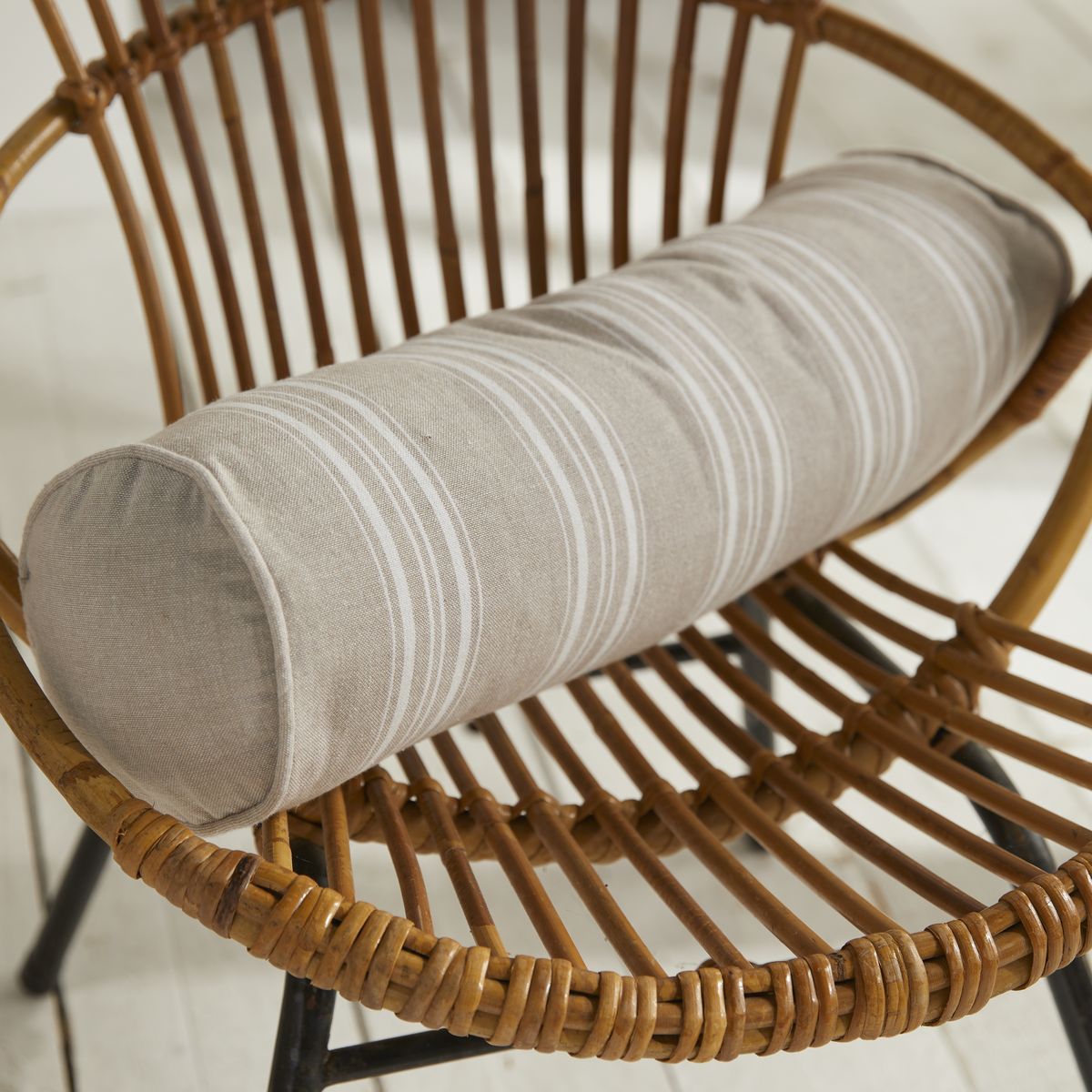 Charme - Coussin Polochon - Beige