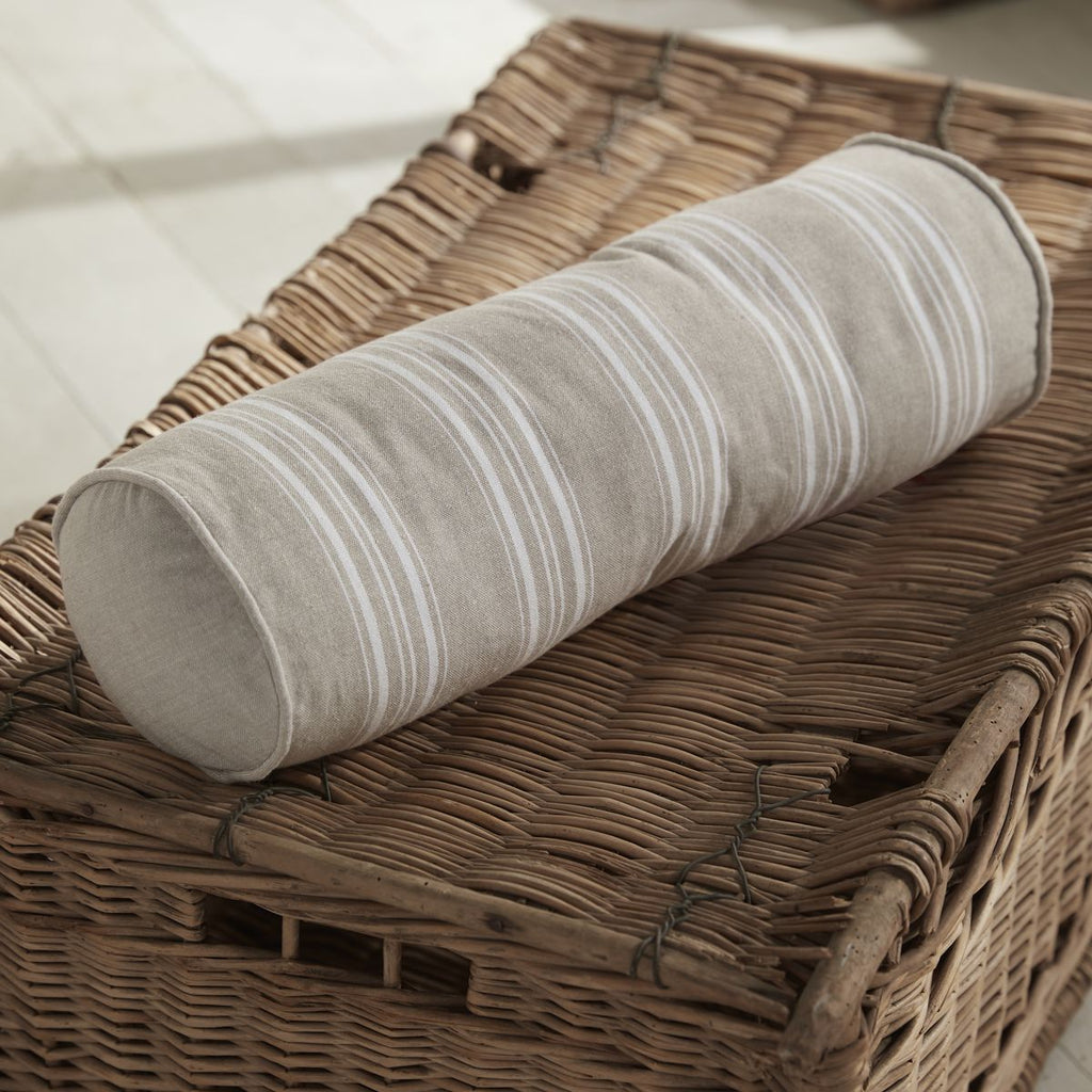 Charme - Coussin Polochon - Beige