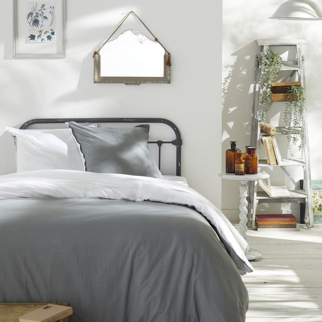 Charme - Parure De Lit Capucine - Gris
