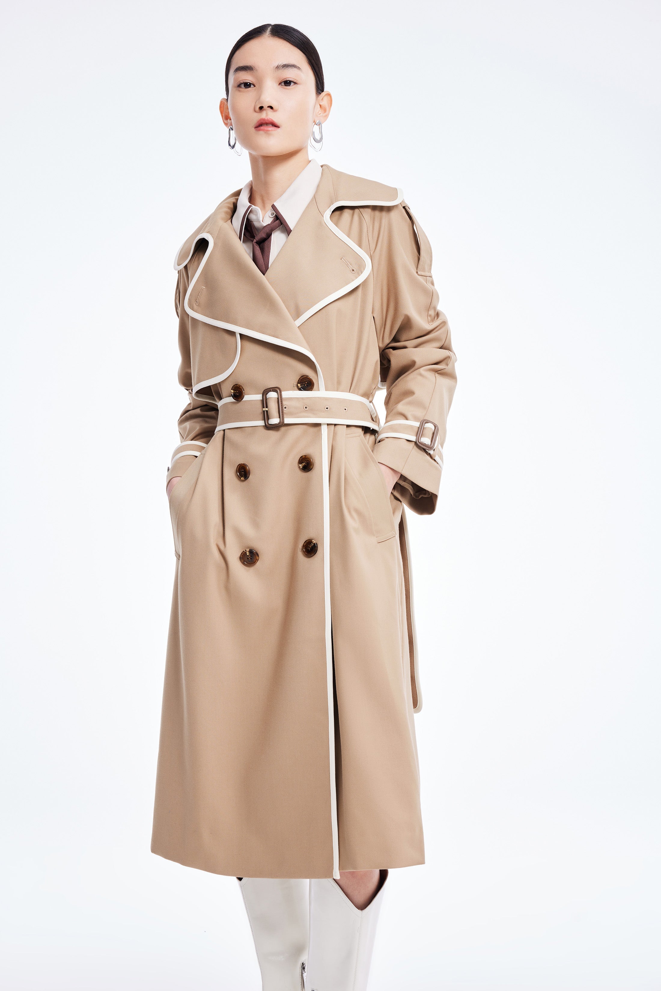 Lily - Manteau - Brun Cacao