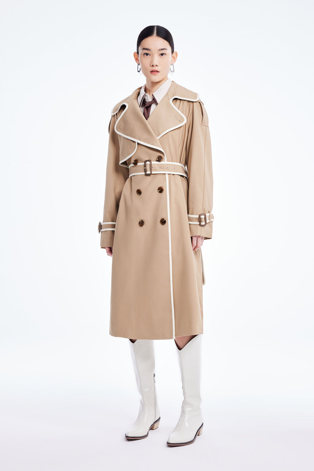 Lily - Manteau - Brun Cacao