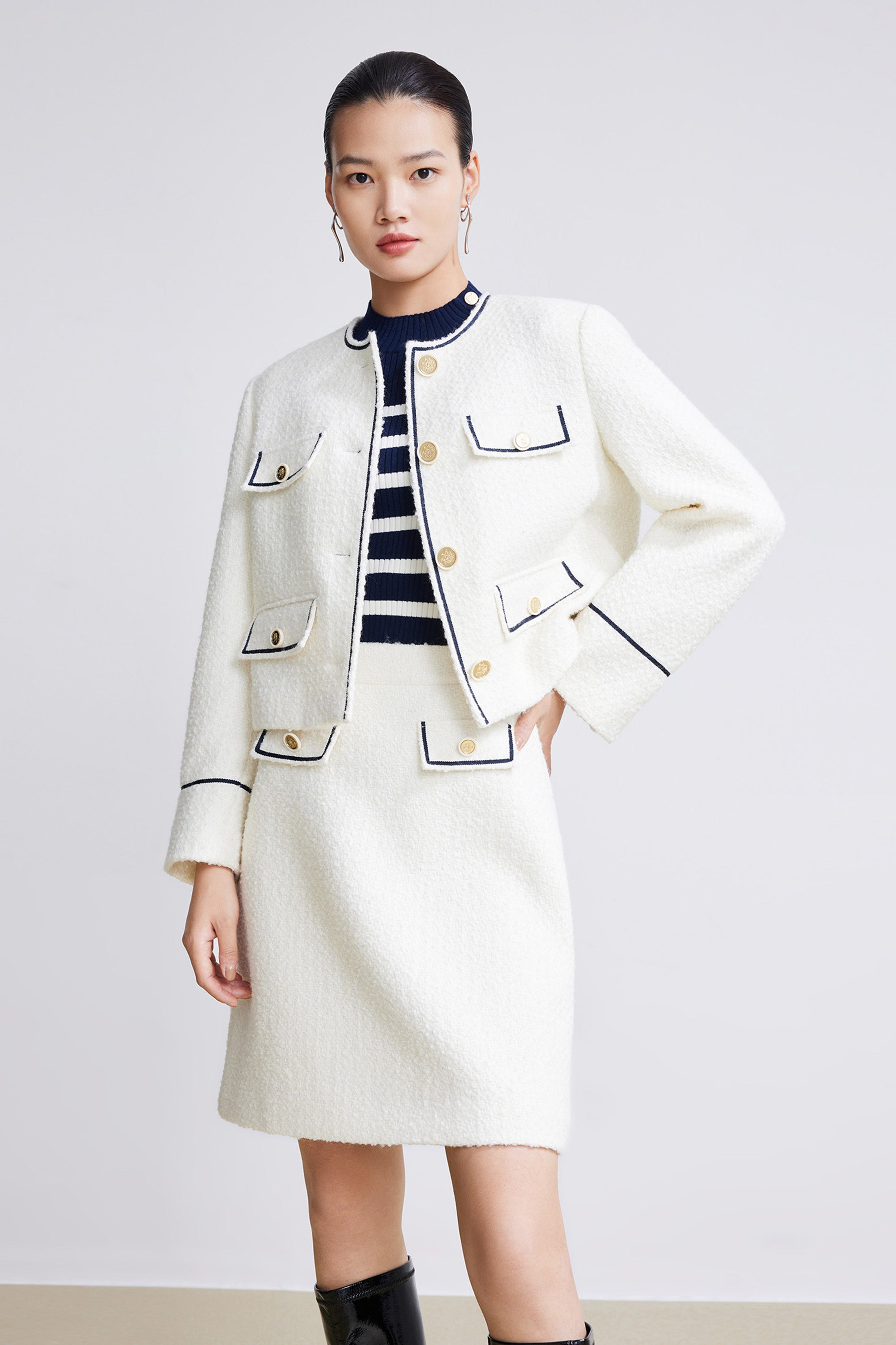 Lily - Veste - Blanche