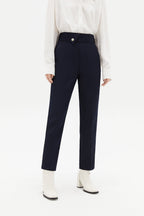 Lily - Pantalon - Bleu Violacé