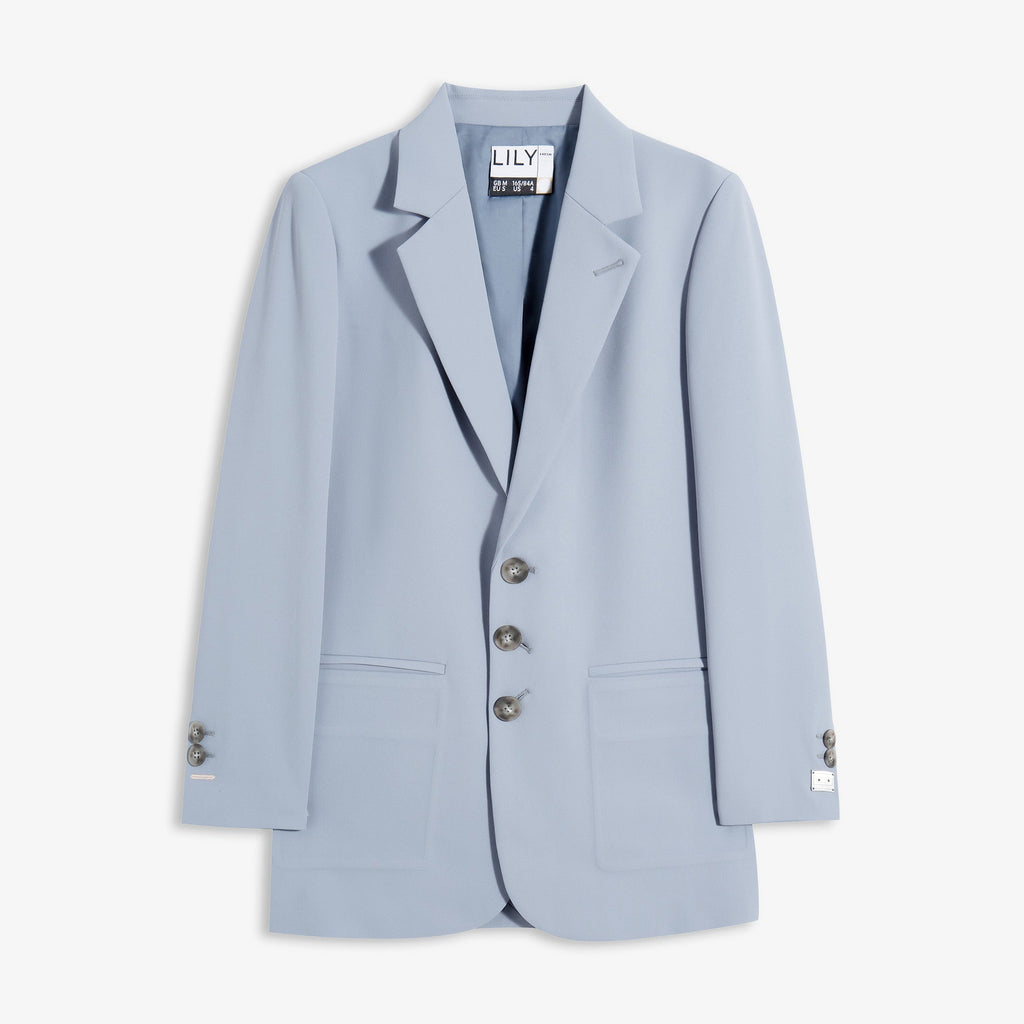 Lily - Blazer - Bleu Ciel Violacé