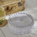Charme - Coussin De Sol Rond Constance - Gris