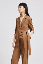 Lily - Blazer - Café Camel