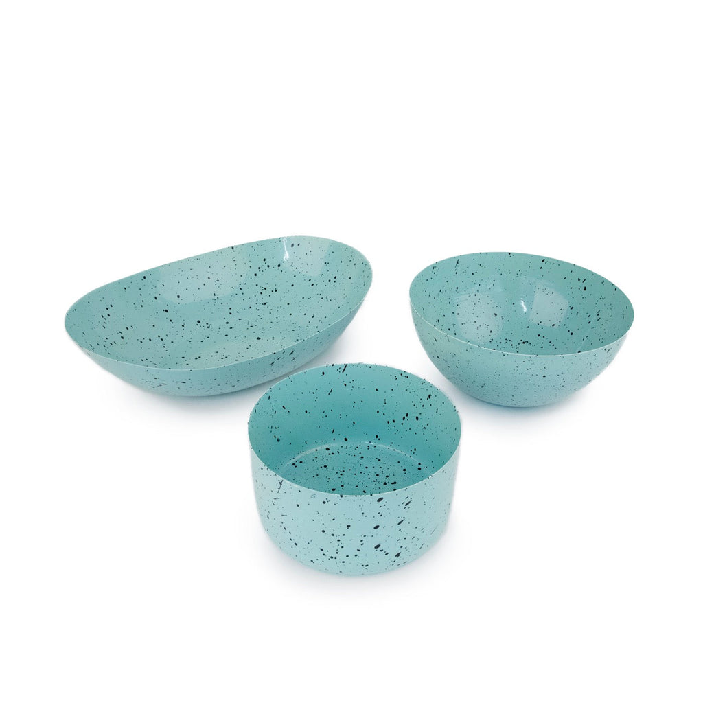 Lot De 3 Bols - Turquoise
