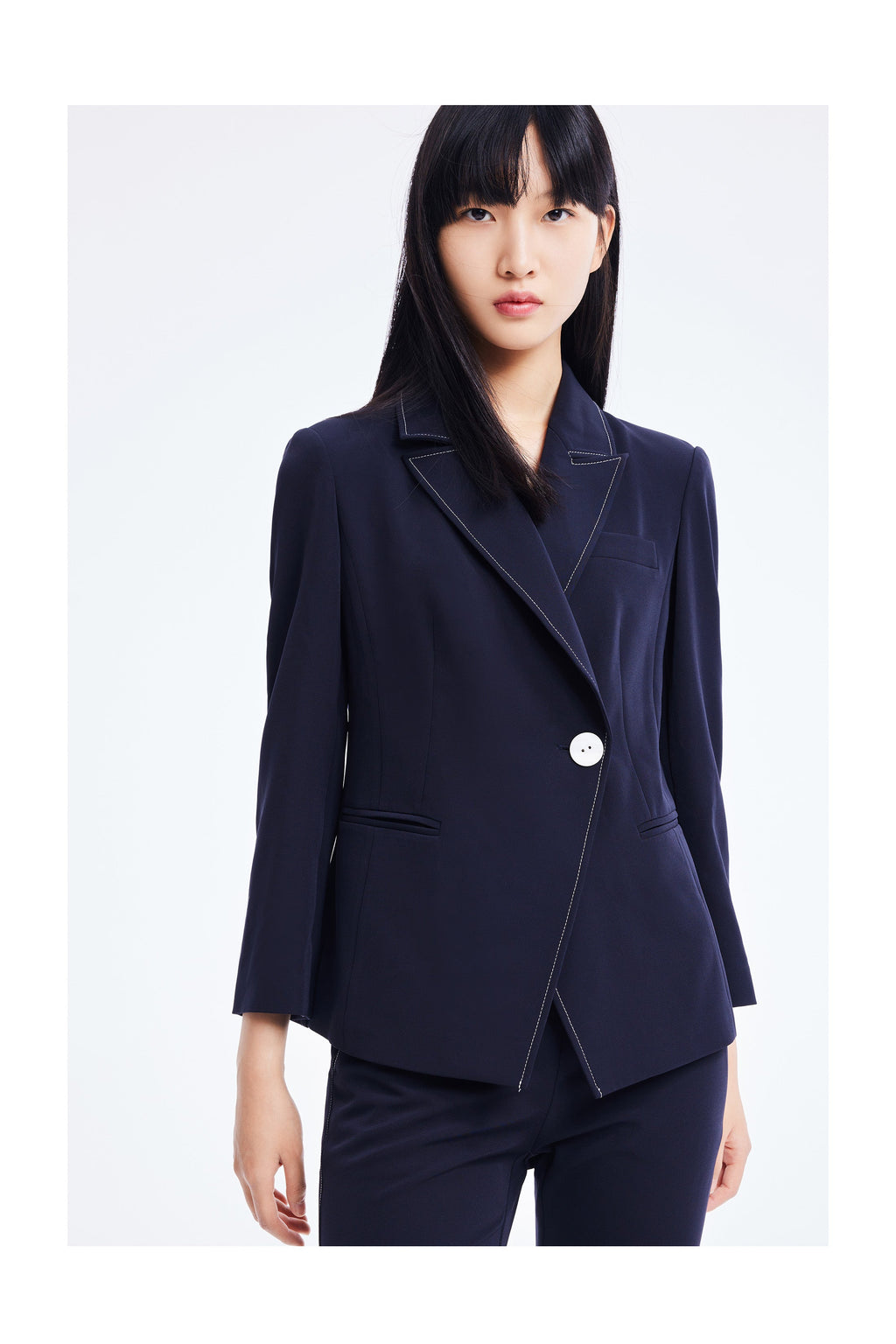 Lily - Blazer - Bleu Marine