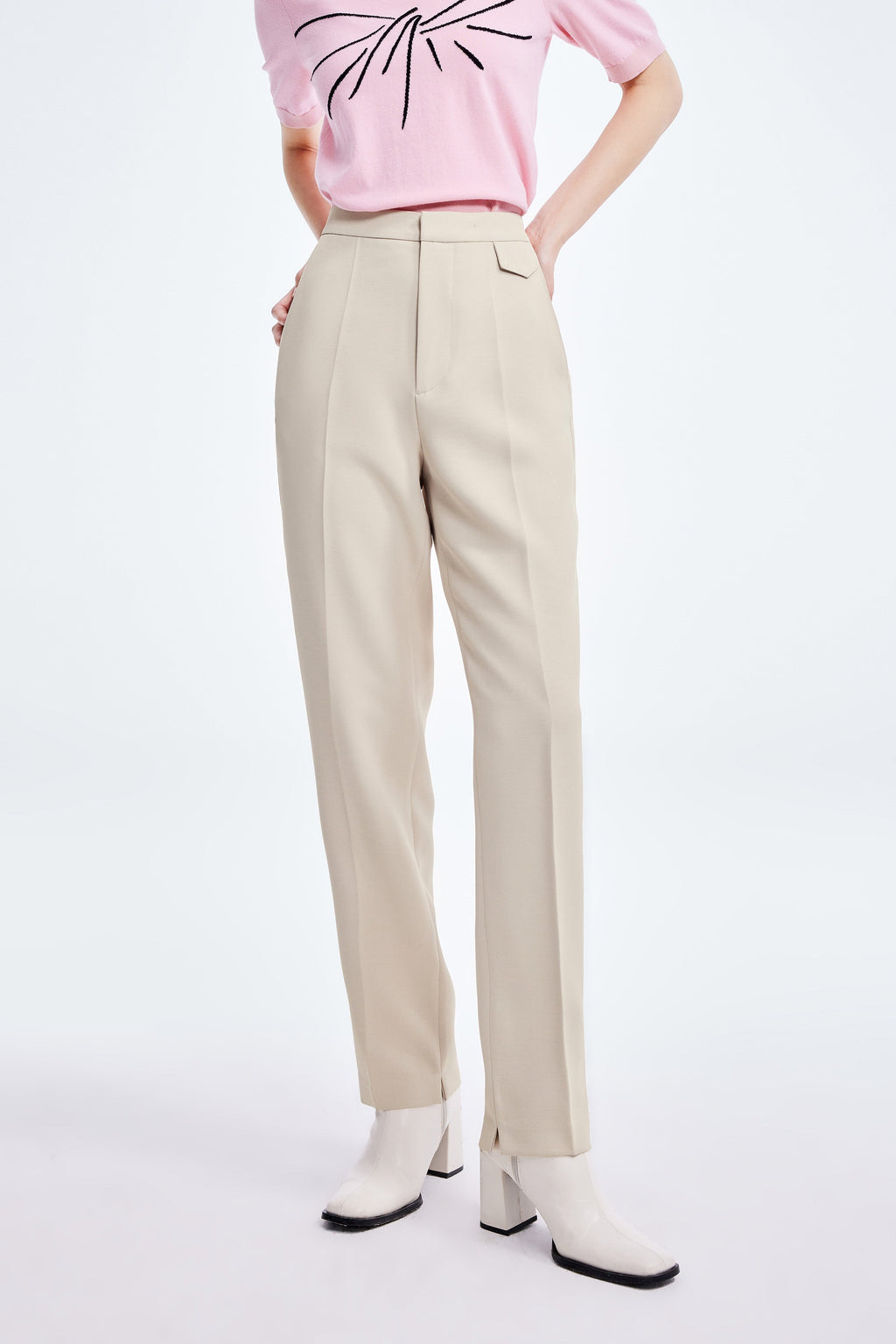 Lily - Pantalon - Camel