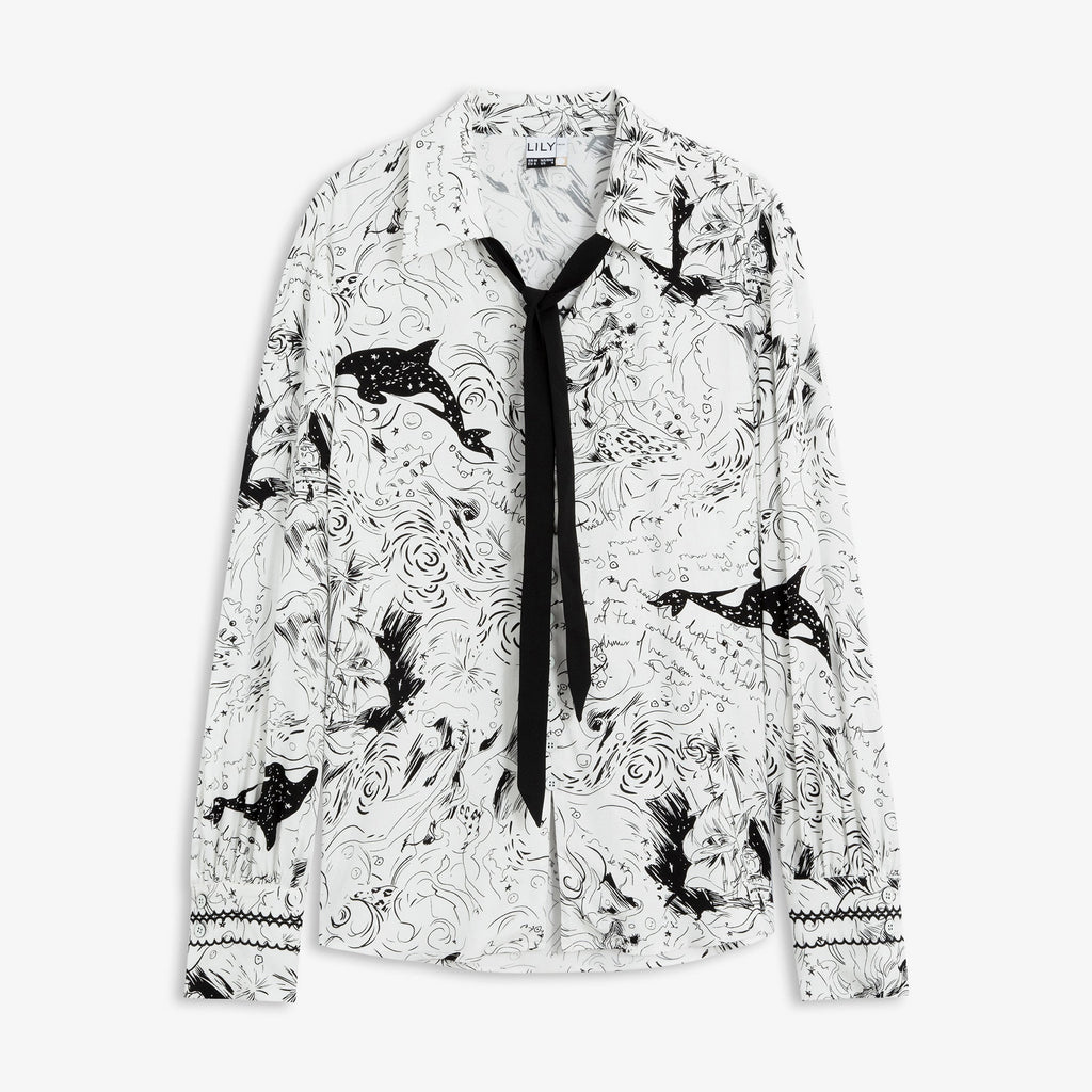 Lily - Chemise - Blanche