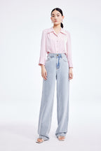 Lily - Pantalon - Gris Bleu