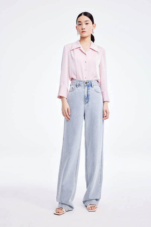 Lily - Pantalon - Gris Bleu