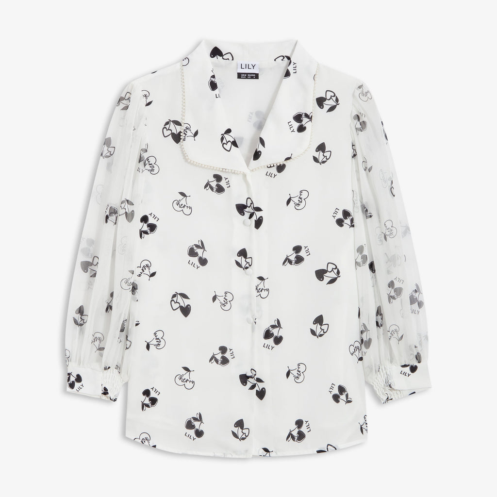 Lily - Chemise - Blanche