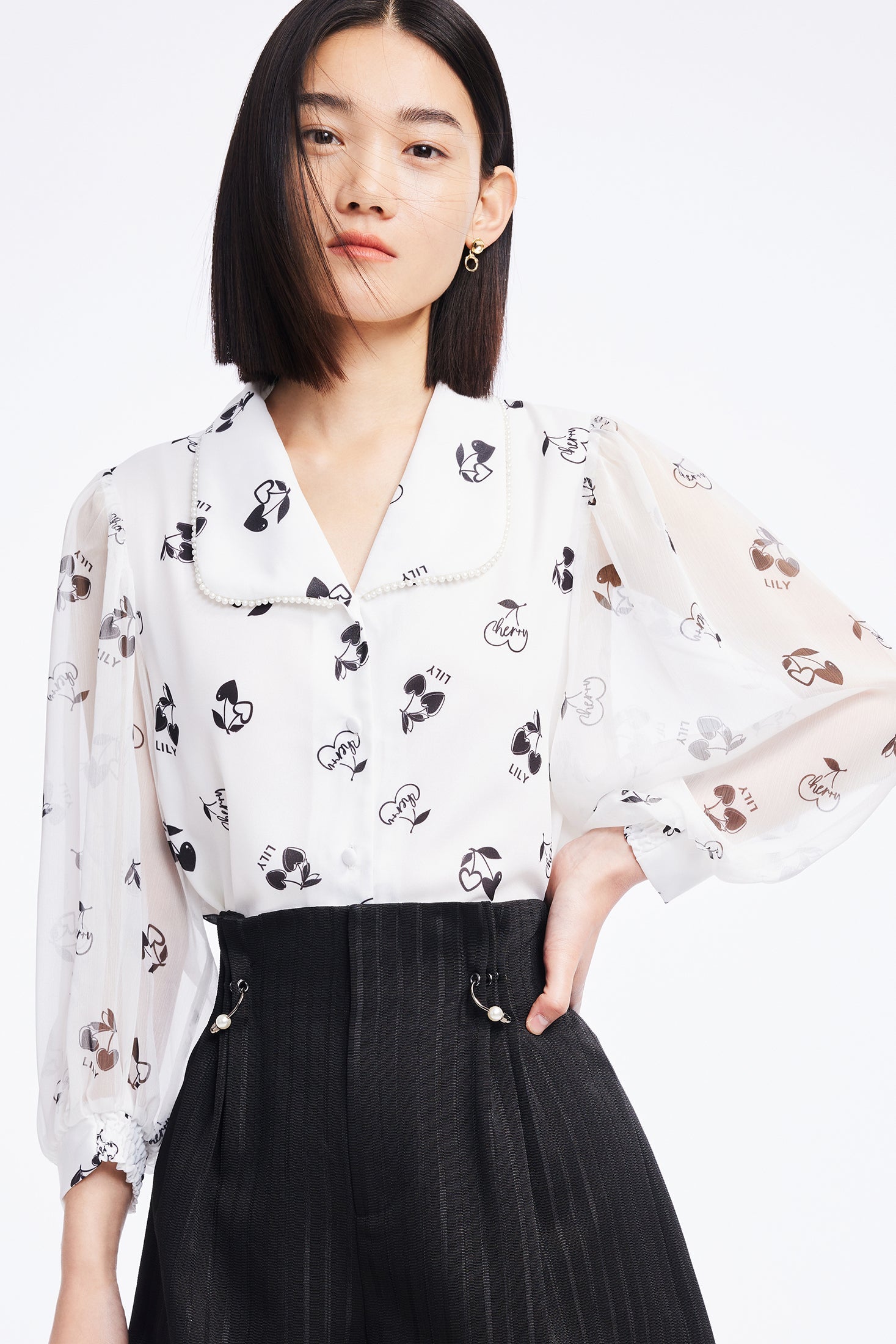 Lily - Chemise - Blanche