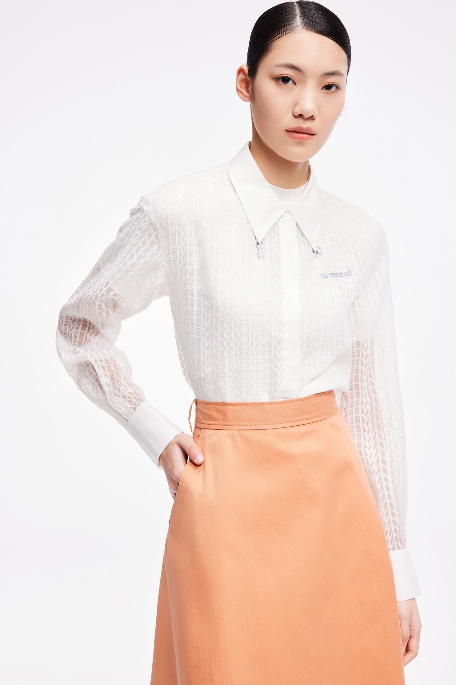 Lily - Chemise - Blanche