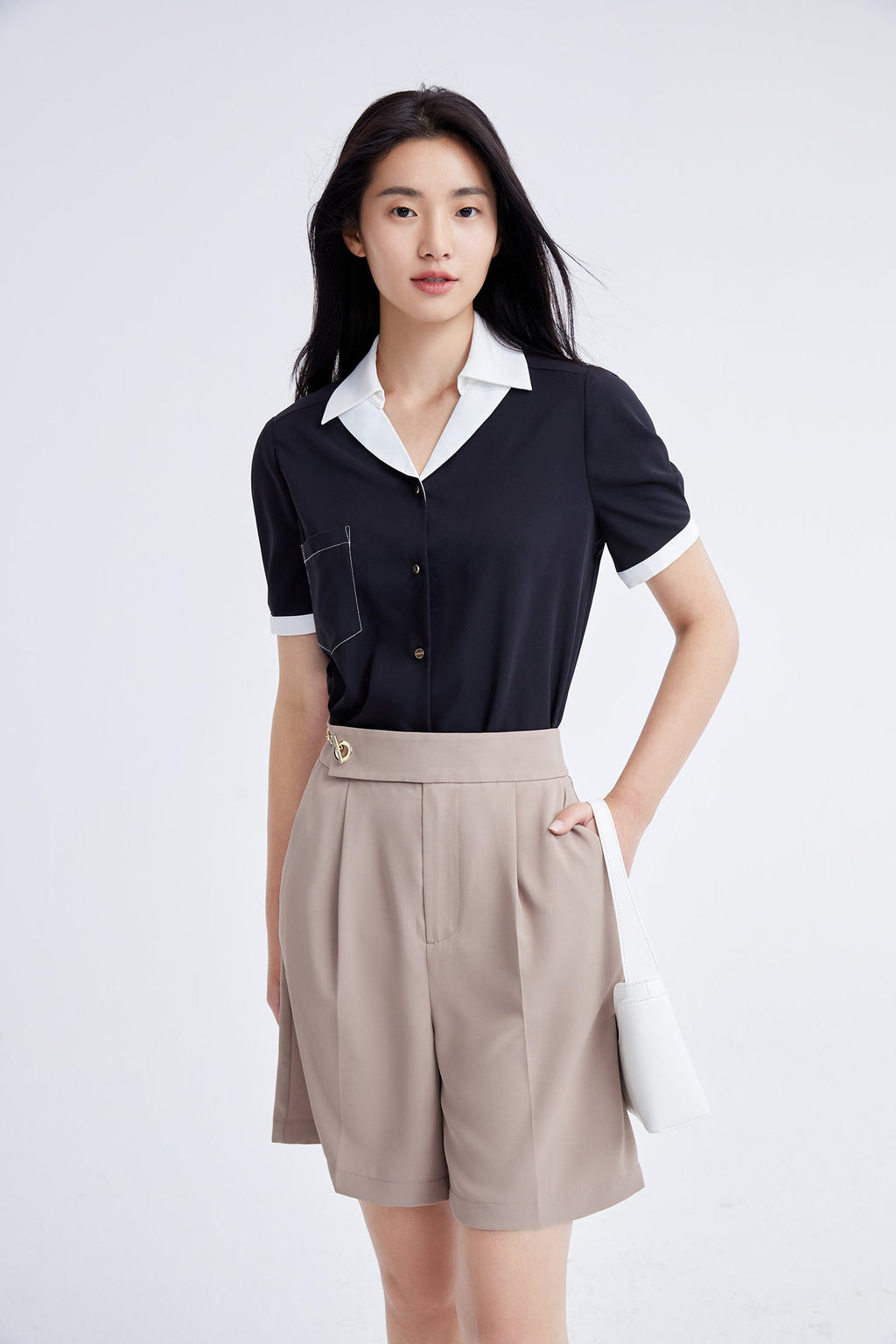 Lily - Chemise - Noire