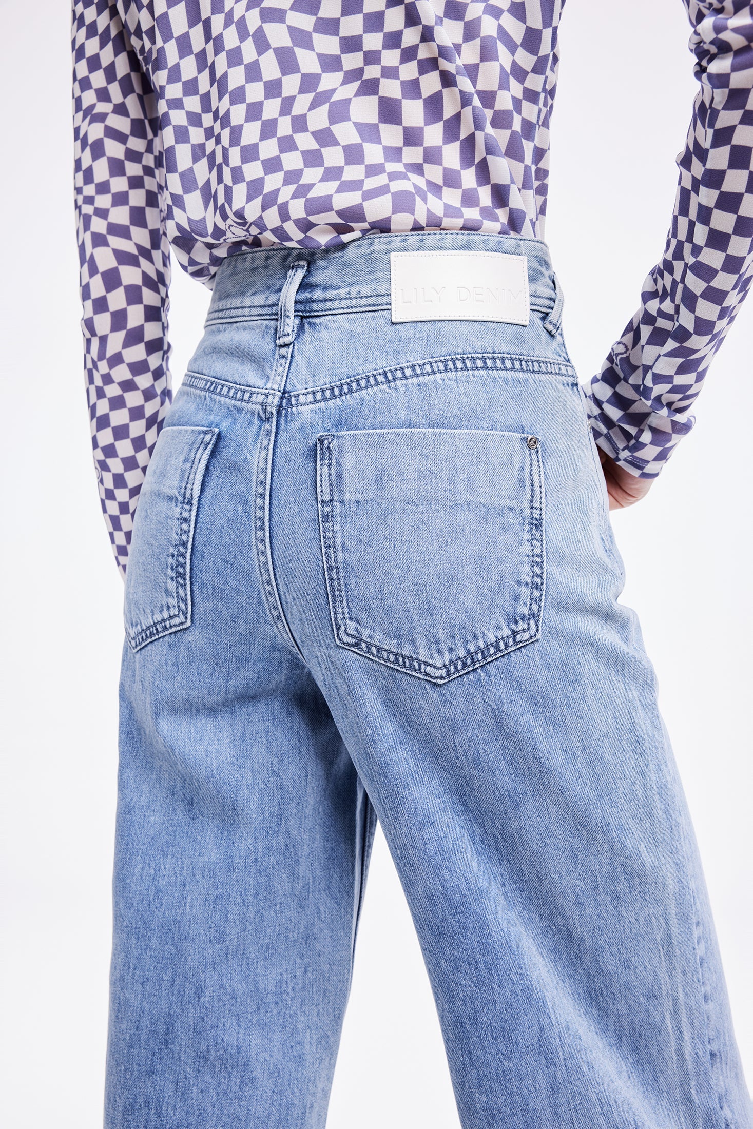 Lily - Pantalon - Bleu