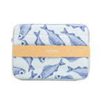 Housse Pour Ordinateur Portable 15" - Bleu & Blanc