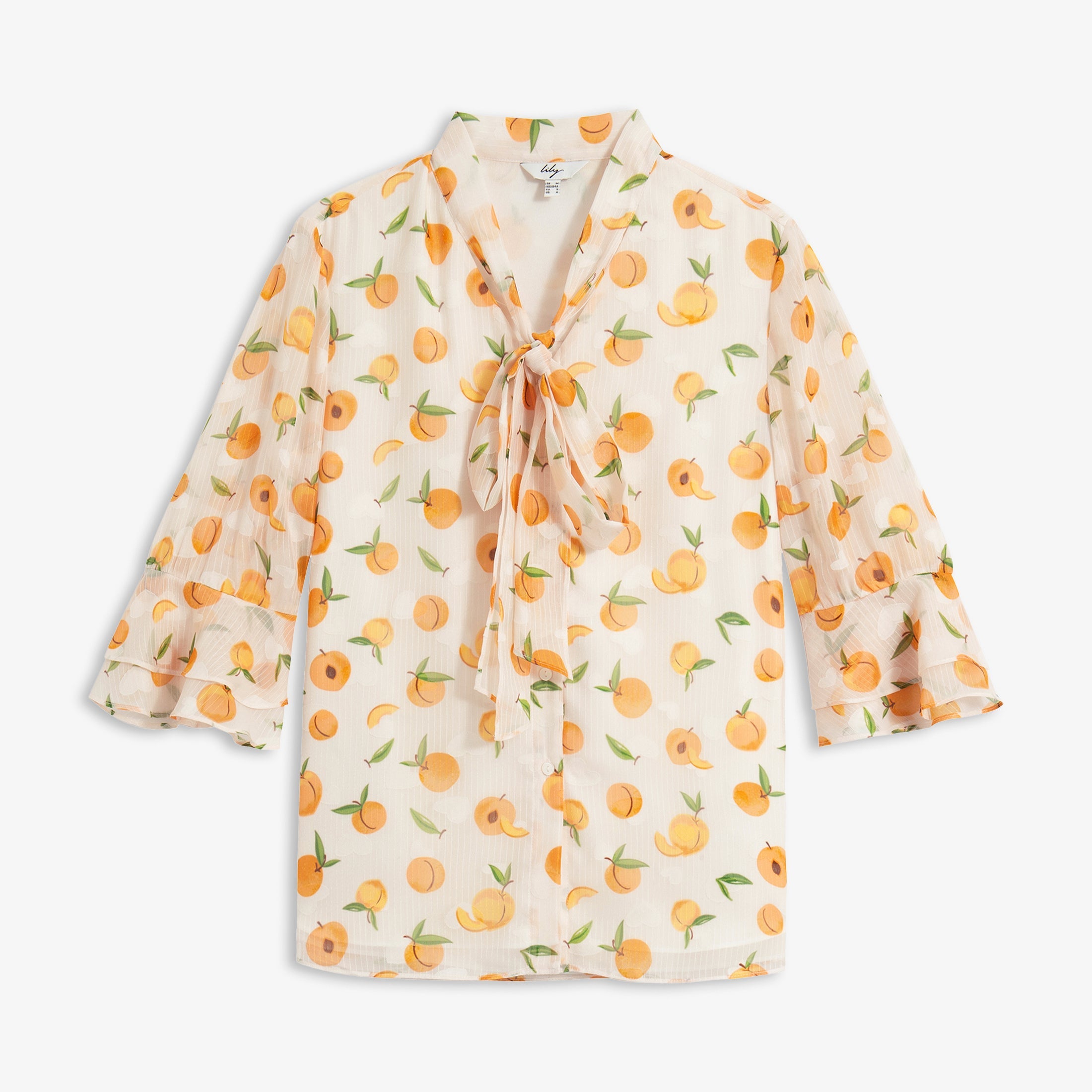 Lily - Chemise - Orange Soleil