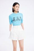 Lily - Short - Blanc