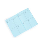 Agenda Champignons Bleu Clair A6