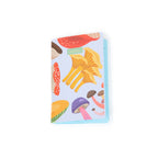Agenda Champignons Bleu Clair A6