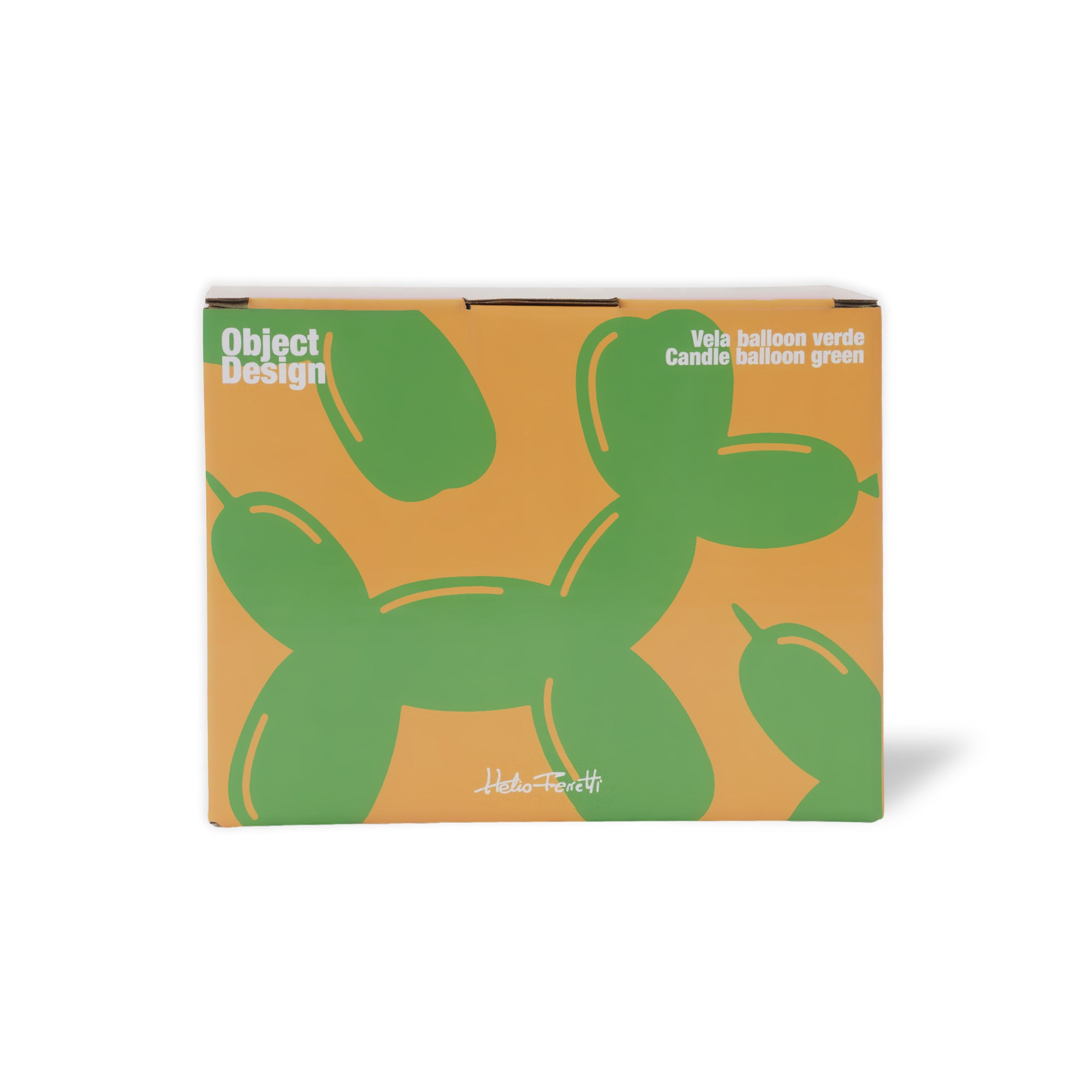 Bougie Chien Ballon Vert