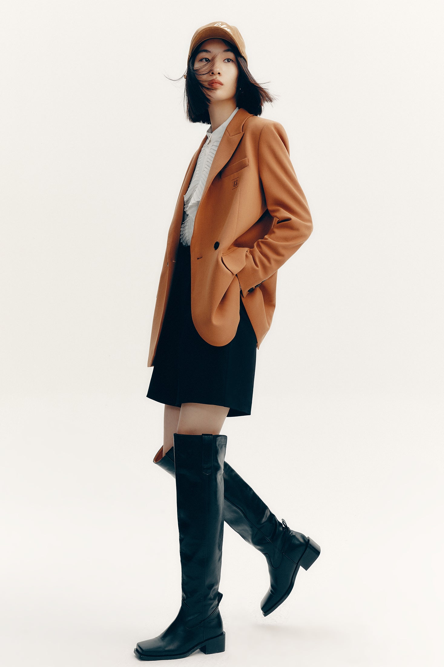 Lily - Blazer - Marron Châtaigne