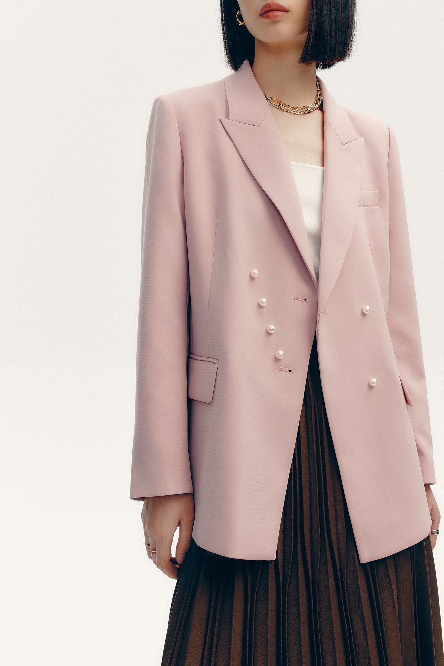 Lily - Blazer - Rose Clair