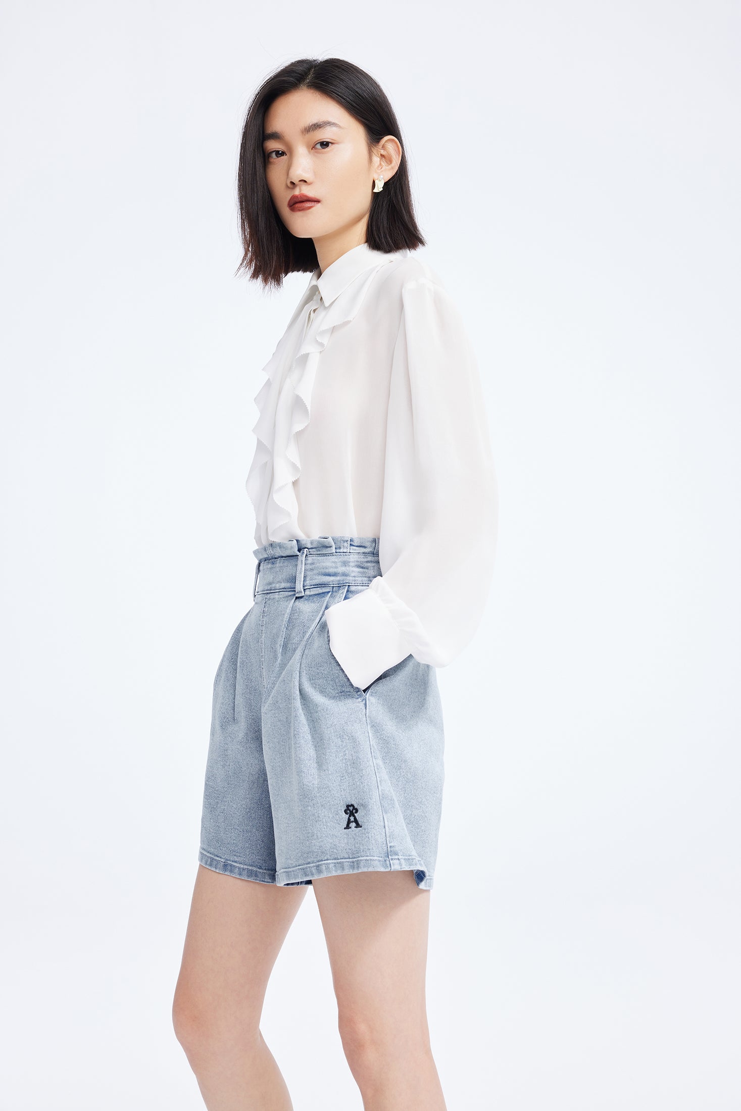 Lily - Chemise - Blanche