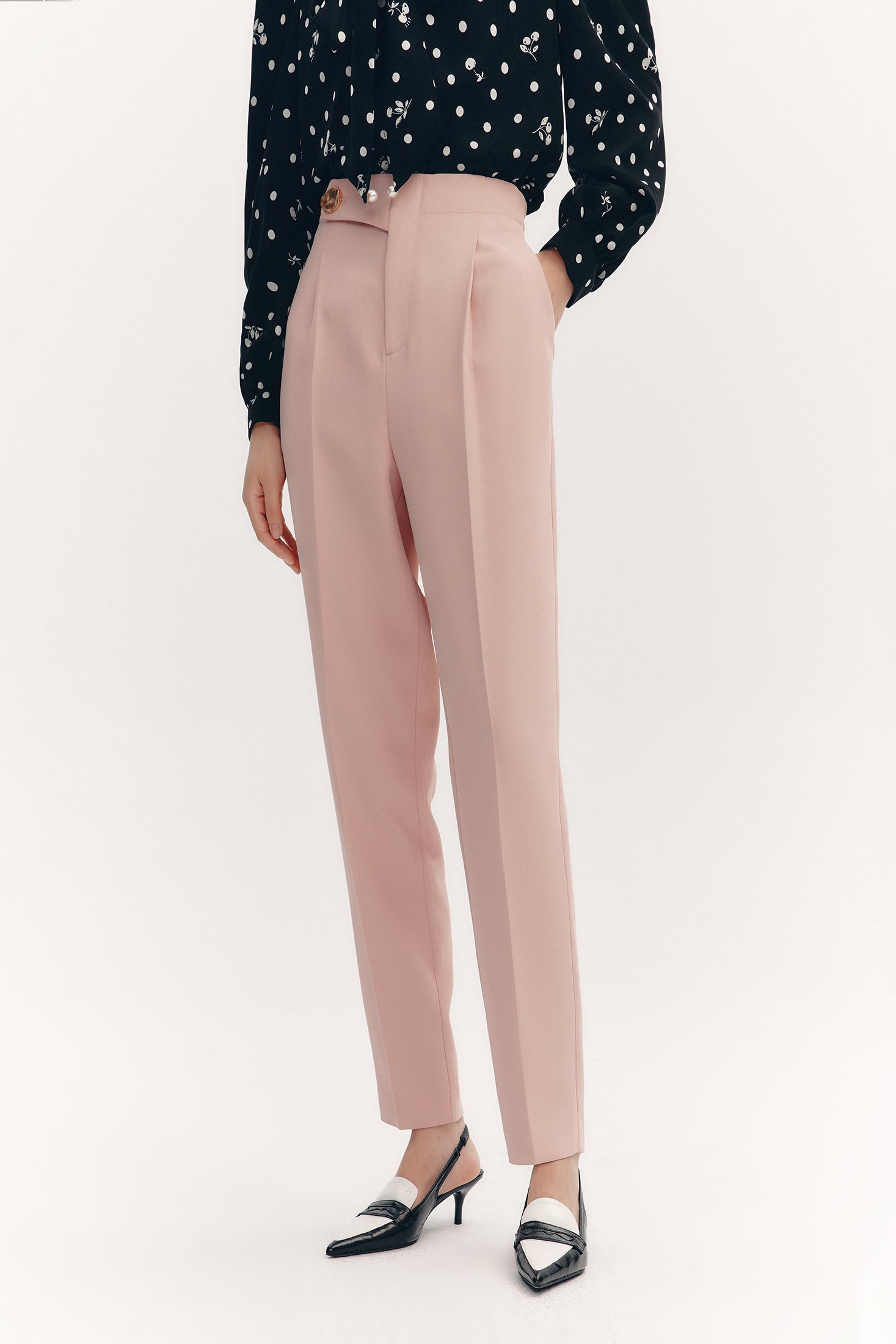 Lily - Pantalon - Rose