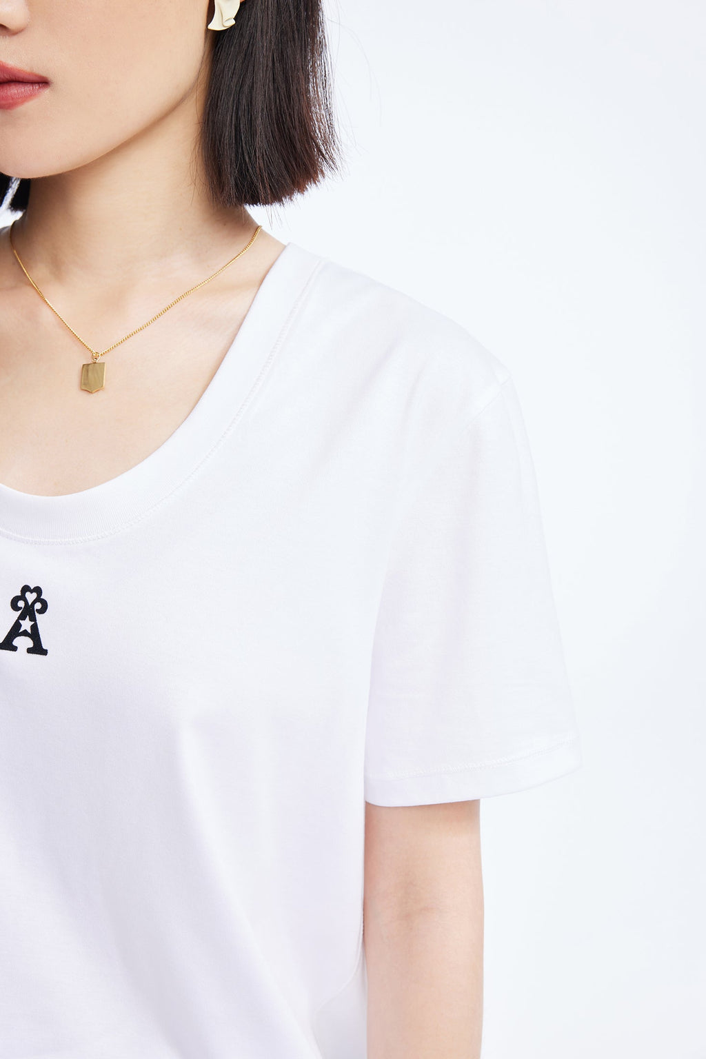 T-Shirt Lily - Blanc