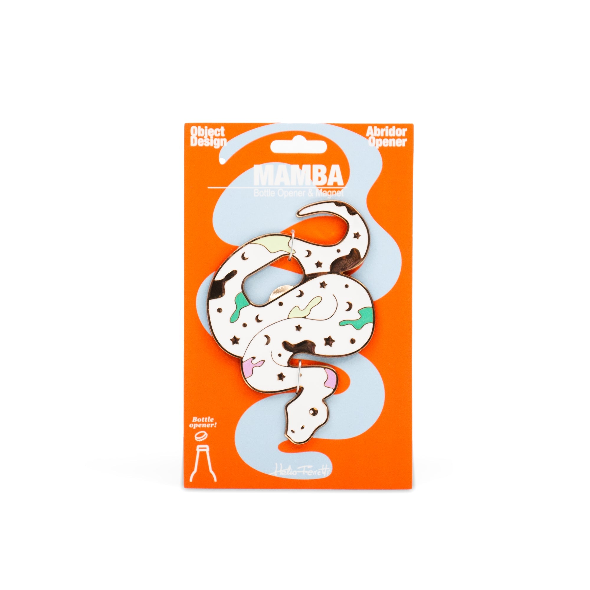 Ouvre-Bouteilles Magnétique Albi Snake