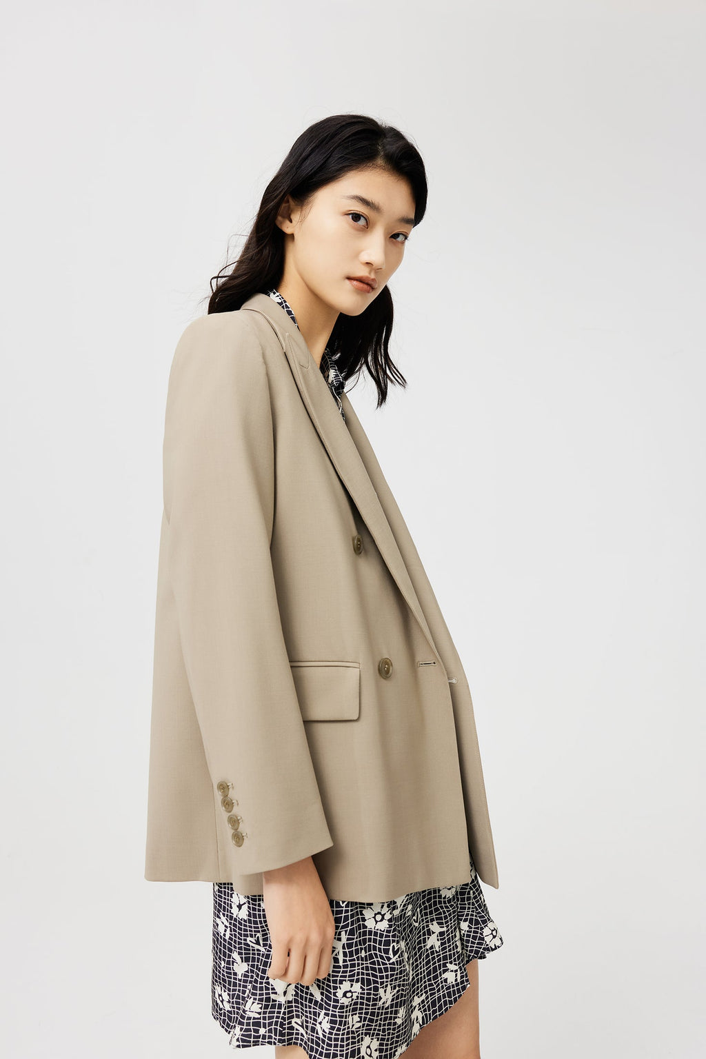Lily - Blazer - Camel Clair