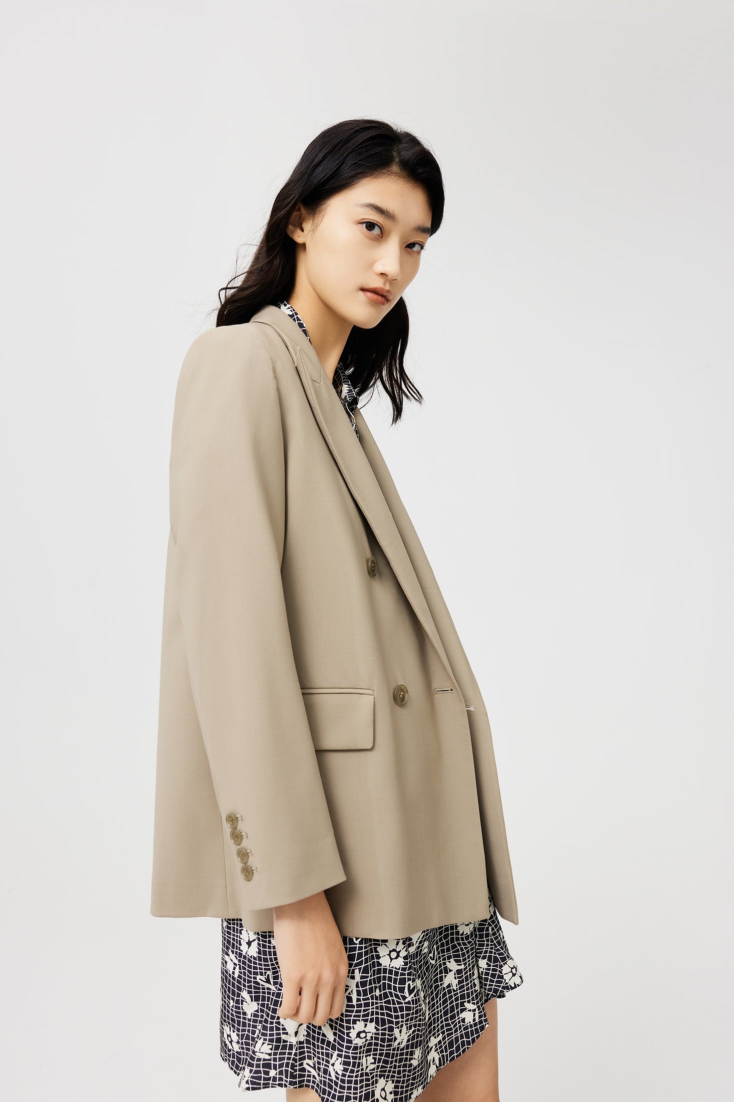 Lily - Blazer - Camel Clair