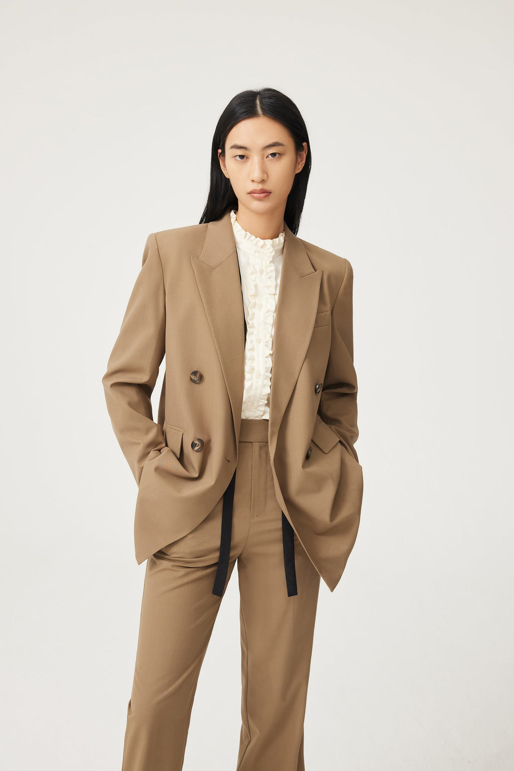 Lily - Blazer - Camel