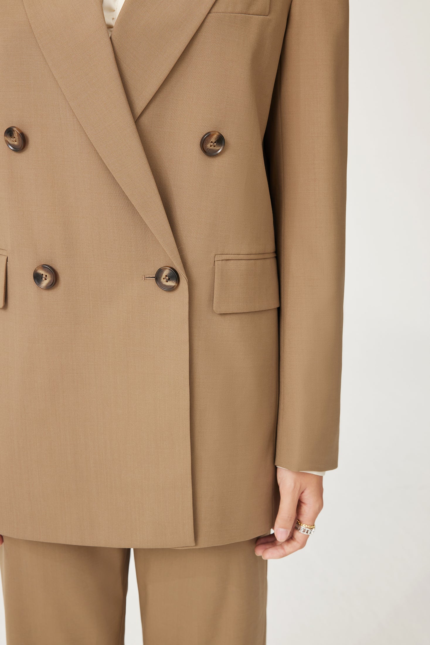Lily - Blazer - Camel